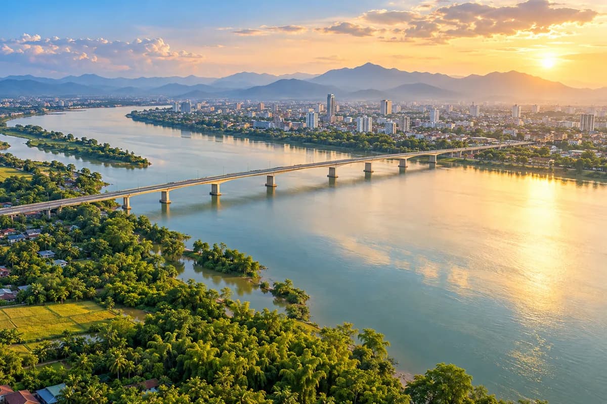 Toàn cảnh sông Lam